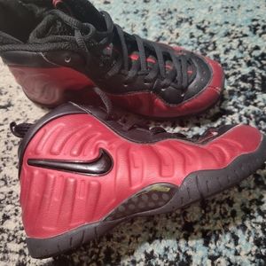 Nike, Red, foam, posits,  black, 1Y